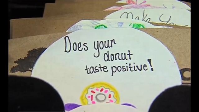 Students create unique coffee sleeves
