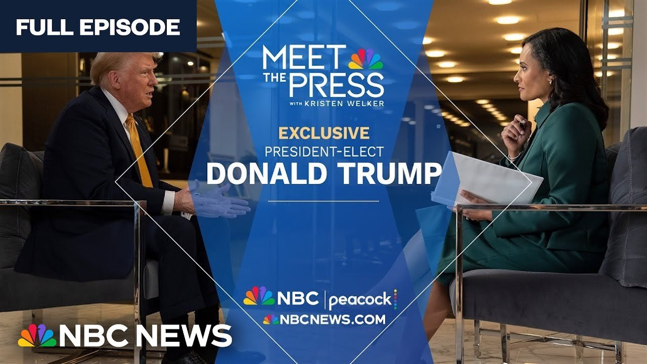 Full interview: Donald Trump details his plans for Day 1 and beyond in the White House