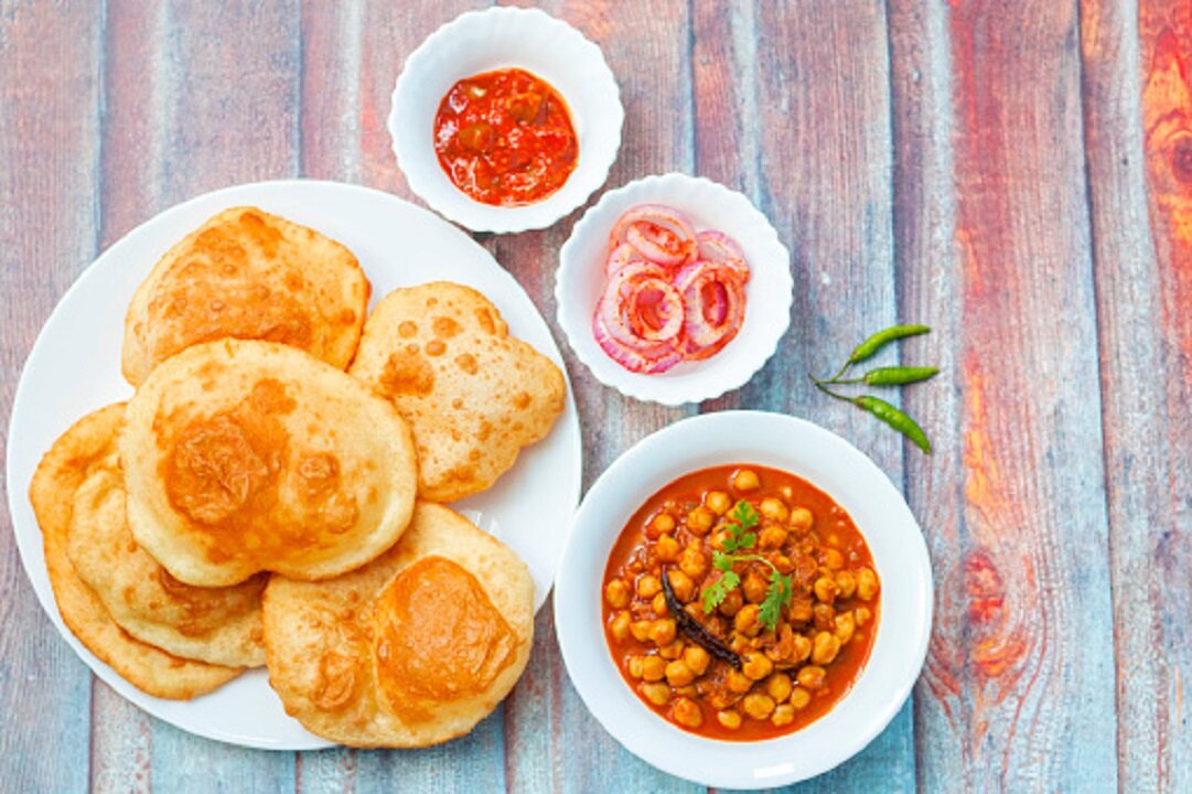 Chole Bhature Recipe Street Food - Chole Bhature Recipe