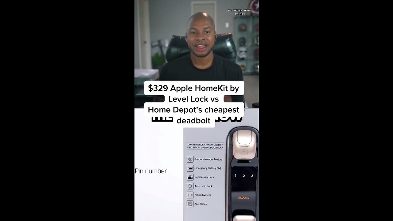 Apple HomeKit Smart Lock deadbolt by Level Lock