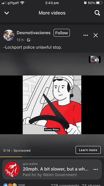 Welsh 🏴󠁧󠁢󠁷󠁬󠁳󠁿 Government still paying for adverts 20 mph 25/09/2023