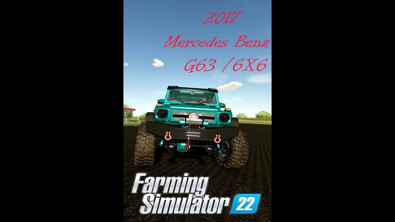 Farming Simulator 22 Mercedes Benz 6X6 #shorts