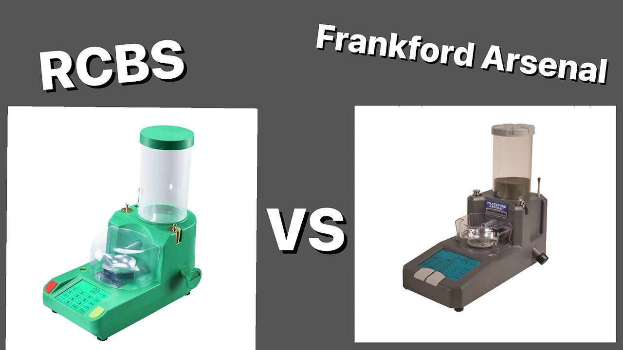 RCBS Chargemaster Lite/Link vs Frankford Arsenal Intellidroper