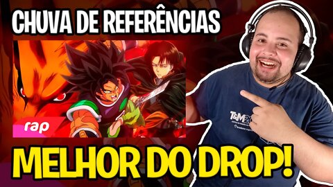 REACT Rap do Broly, Kyuubi e Levi - O PODER DA MINHA IRA 2 | NERD HITS