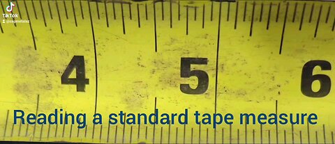 how to read a tape measure