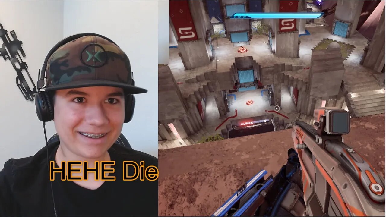 INSANE Hiding Spot In Splitgate!!! (Forgone Destruction)