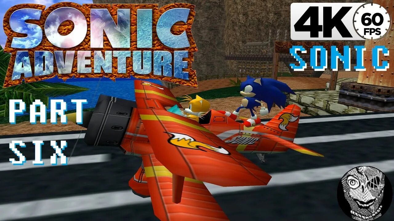 (PART 06) Sonic Adventure 4k [Sky Chase Act 1 Sub Game]