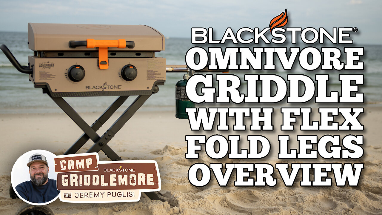 Omnivore Griddle with Flex Fold Legs Overview | Blackstone Griddles