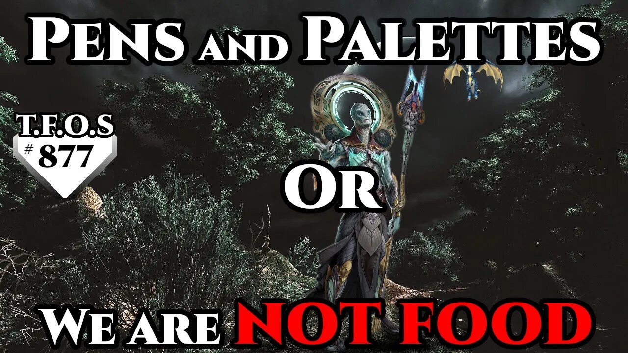 SciFi Story - Pens and Palettes or We are not food |Humans are Space Orcs? | TFOS877