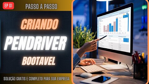 COMO CRIAR PENDRIVER BOOTAVEL PARA INSTALAR SERVIDOR - Passo a Passo Tutorial Completo.💻 EPS01