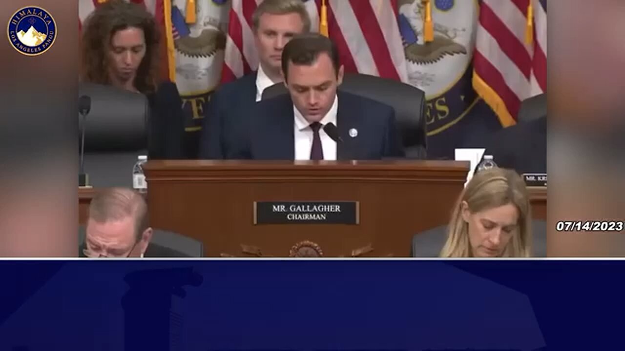 麦克·加拉格尔：中共经常强制要求在企业内部建立中共党支部，中共国的军民融合政策意味着任何私营公司都可以成为解放军或共产党情报机构的分支机构！