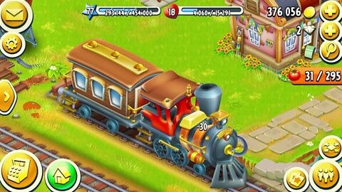 Hay day personal train upgrade (level 17 to 18)