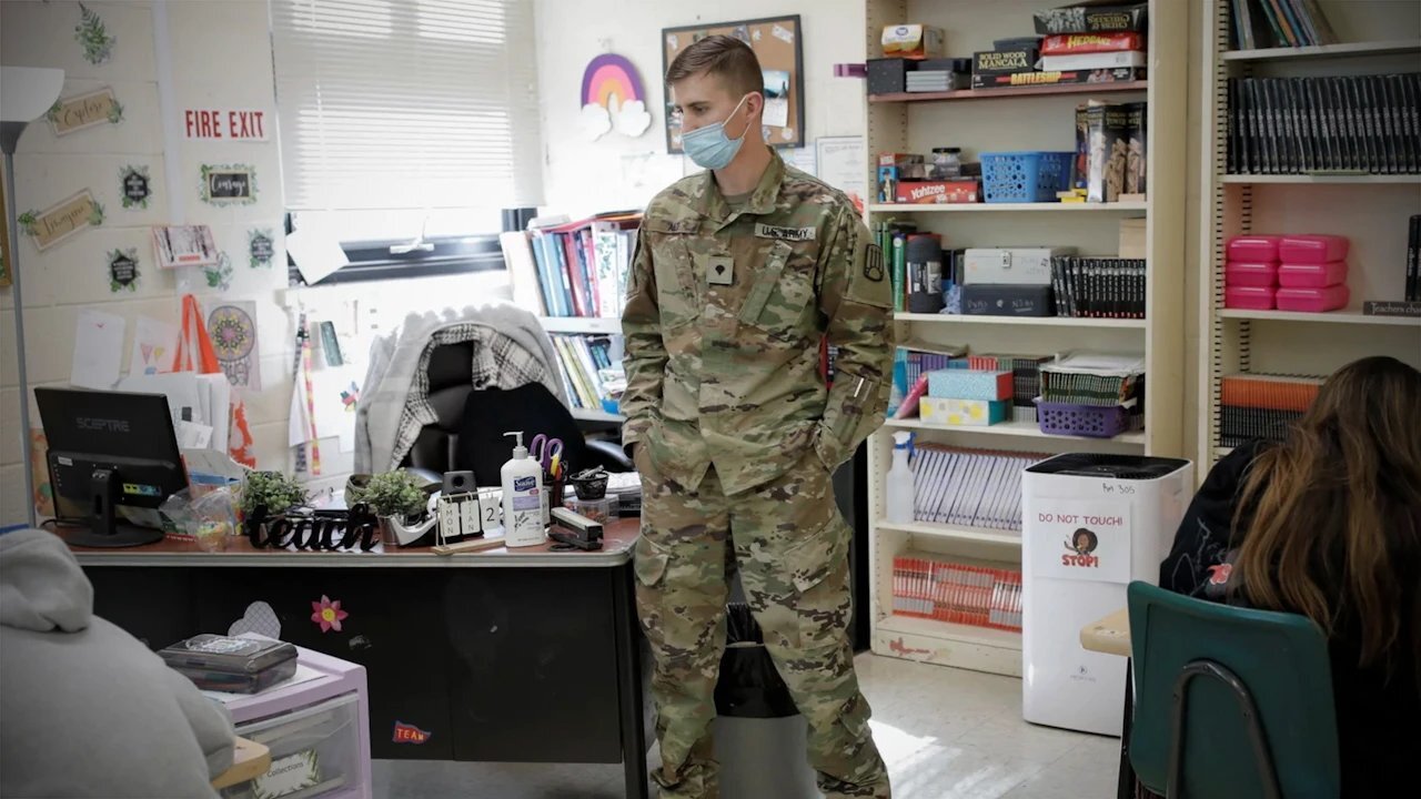 National Guard Invades the Classroom - #NewWorldNextWeek