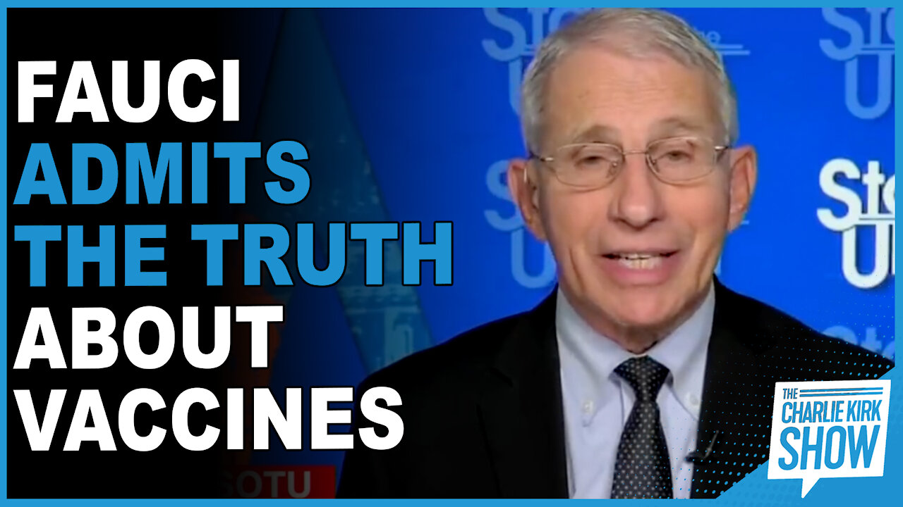 Fauci Admits the Truth about Vaccines