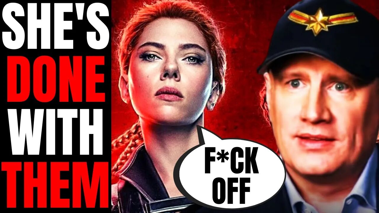 Scarlett Johansson Tells Disney To F*ck Off! | She'll NEVER Go Back To Marvel To Play Black Widow