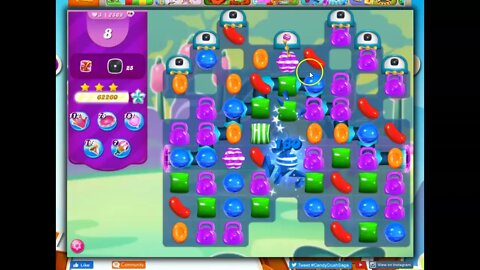 Candy Crush Level 2869 Talkthrough, 21 Moves 0 Boosters