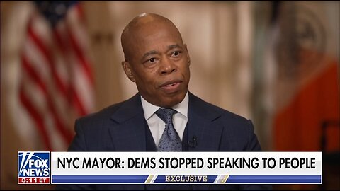 NYC Mayor: Democrats Spoke At People Not To People