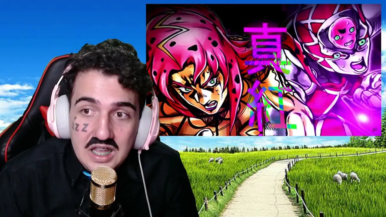 PASTOR REACT Seu Tempo Apago | Diavolo (Jojo's Bizarre Adventure) | Sting