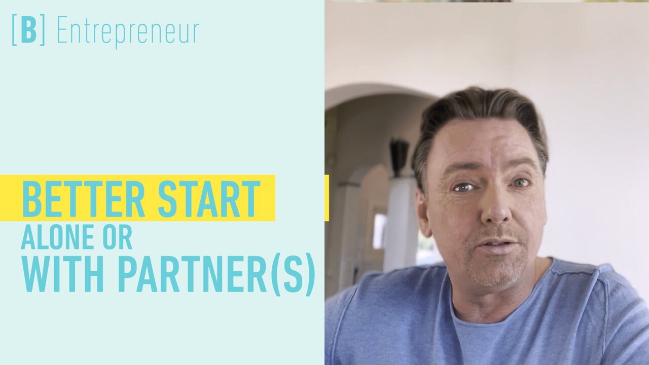 Start your startup alone or with partners? Think twice before you decide!_