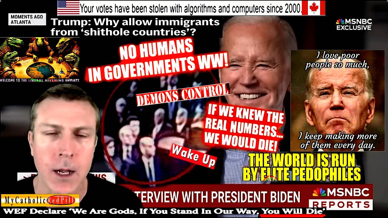 Joe Biden Apologizes! (Related info and links in description)