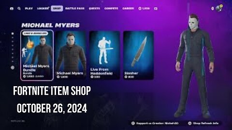 Fortnite Item Shop|October 26, 2024