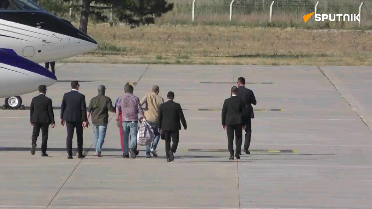 The Russian Federal Security Service (FSB) has released a video showing Russian citizens boarding