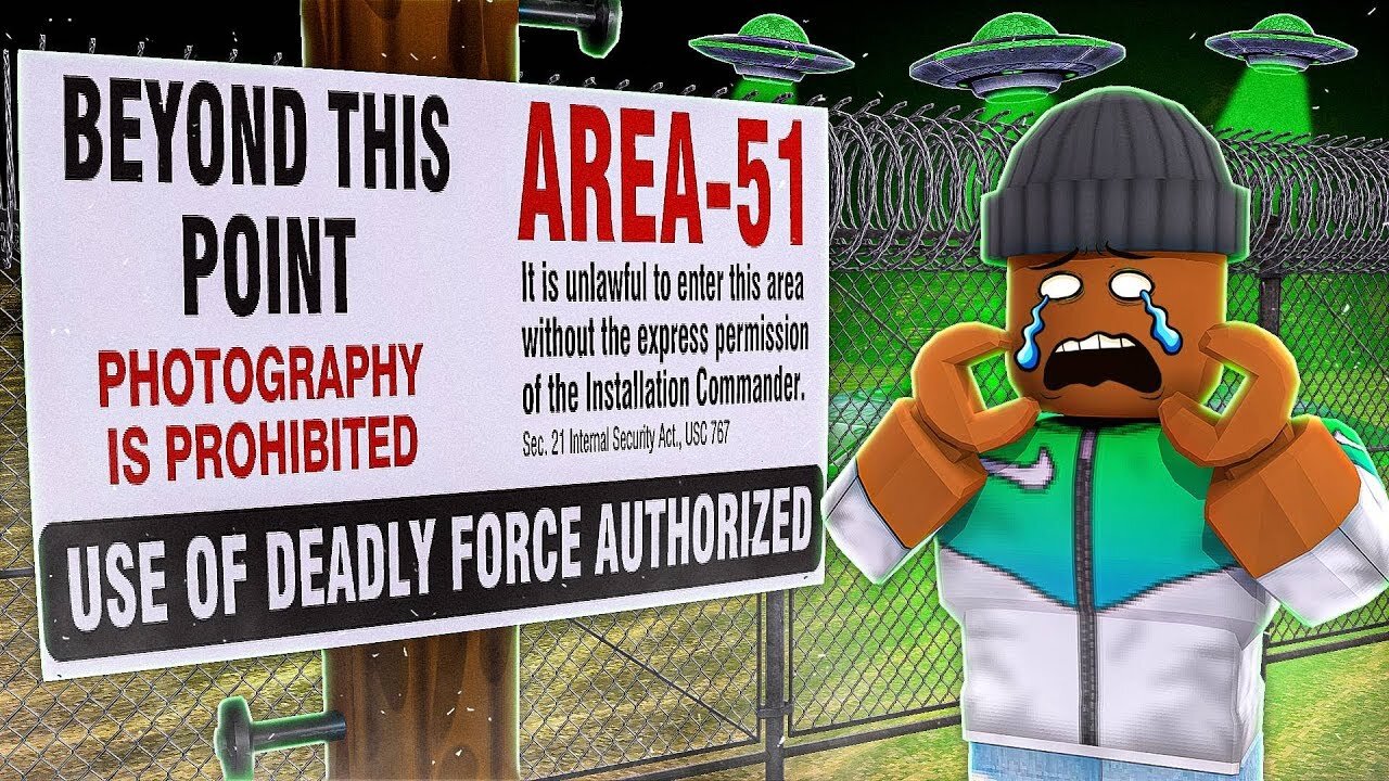 Infiltrating Roblox's Area 51Most Secretive Base