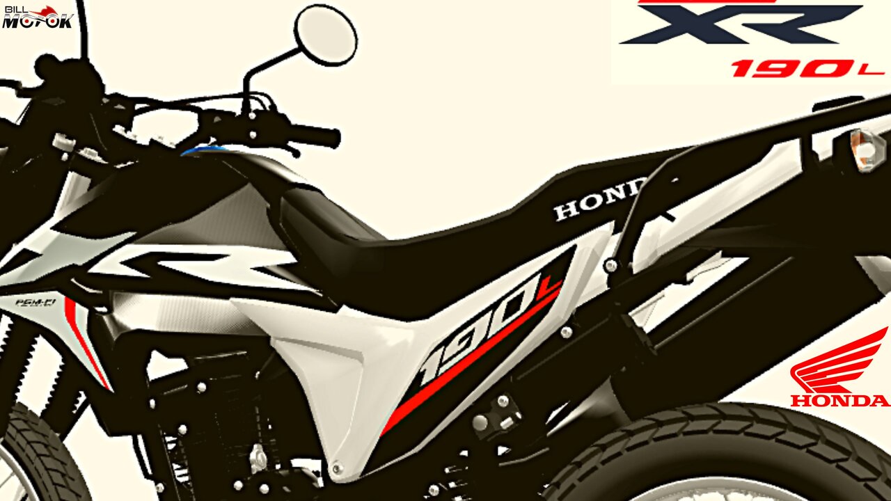 Já está disponível a nova HONDA XR 190L 2023, melhor que XRE 190? Bora conferir lá na Honda Colômbia