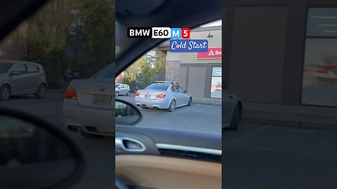 BMW E60 M5 V10 COLD START. SO GOOD!