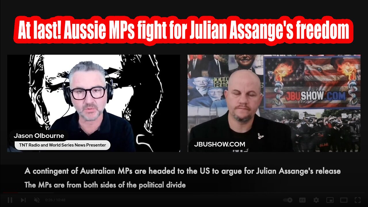 At last! Aussie MPs fight for Julian Assange's freedom