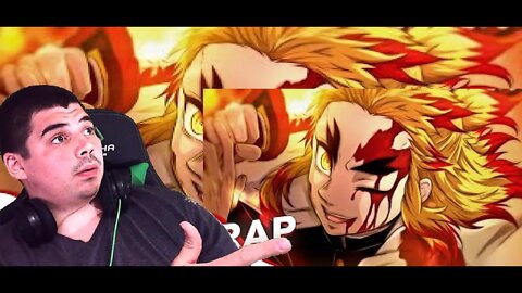 React Rap do Rengoku Kimetsu no Yaiba WLO Tributo Prod. MK - Melhor do mundo