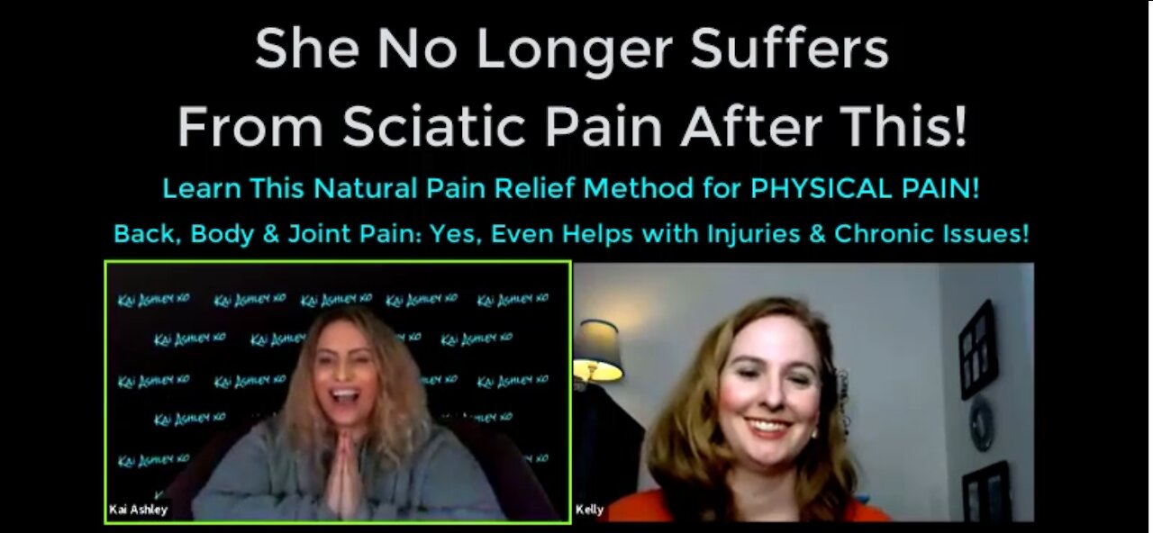 Natural Pain Relief For Back, Body & Joint Pain: Helps Injuries, Chronic Issues & Sciatic Pain Too