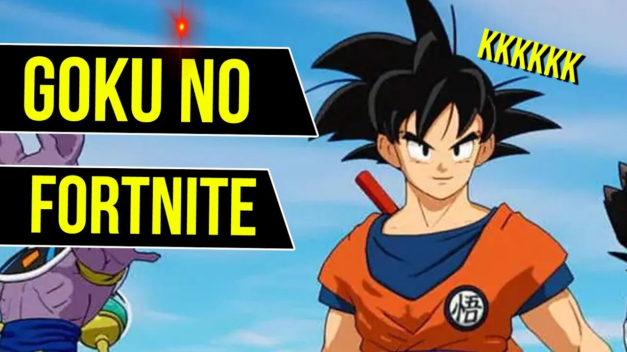 Goku no FOrtnite é uma ZOEIRA sem LIMITES - Dragon Ball