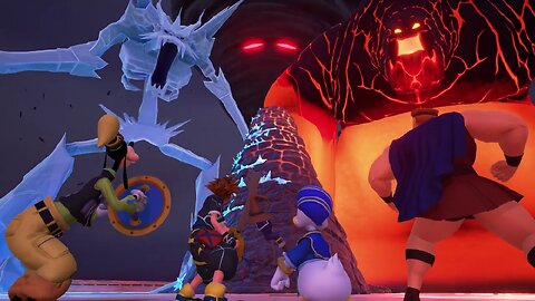 Kingdom Hearts III (PS4) - Final Titan Fights No Damage CM LV1/All Pro Codes Restrictions