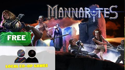 Mannarites (Free Game) - How to Play Local Coop (Gameplay)