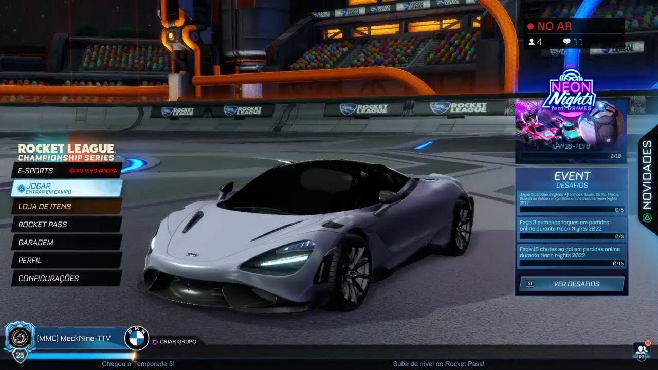 ROCKET LEAGUE - Tirando Onda de McLaren