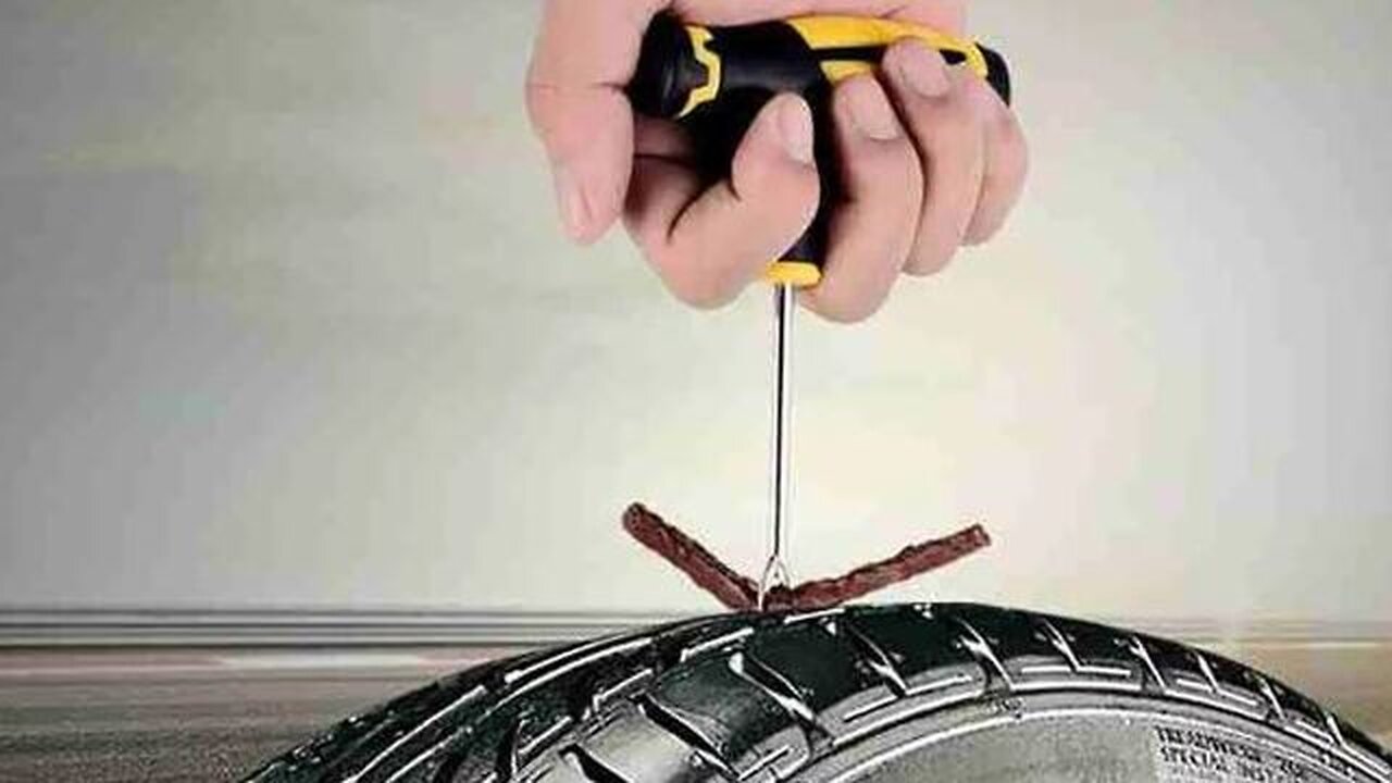 Car Tire Repair Kit Tubeless Tyre Puncture Patch