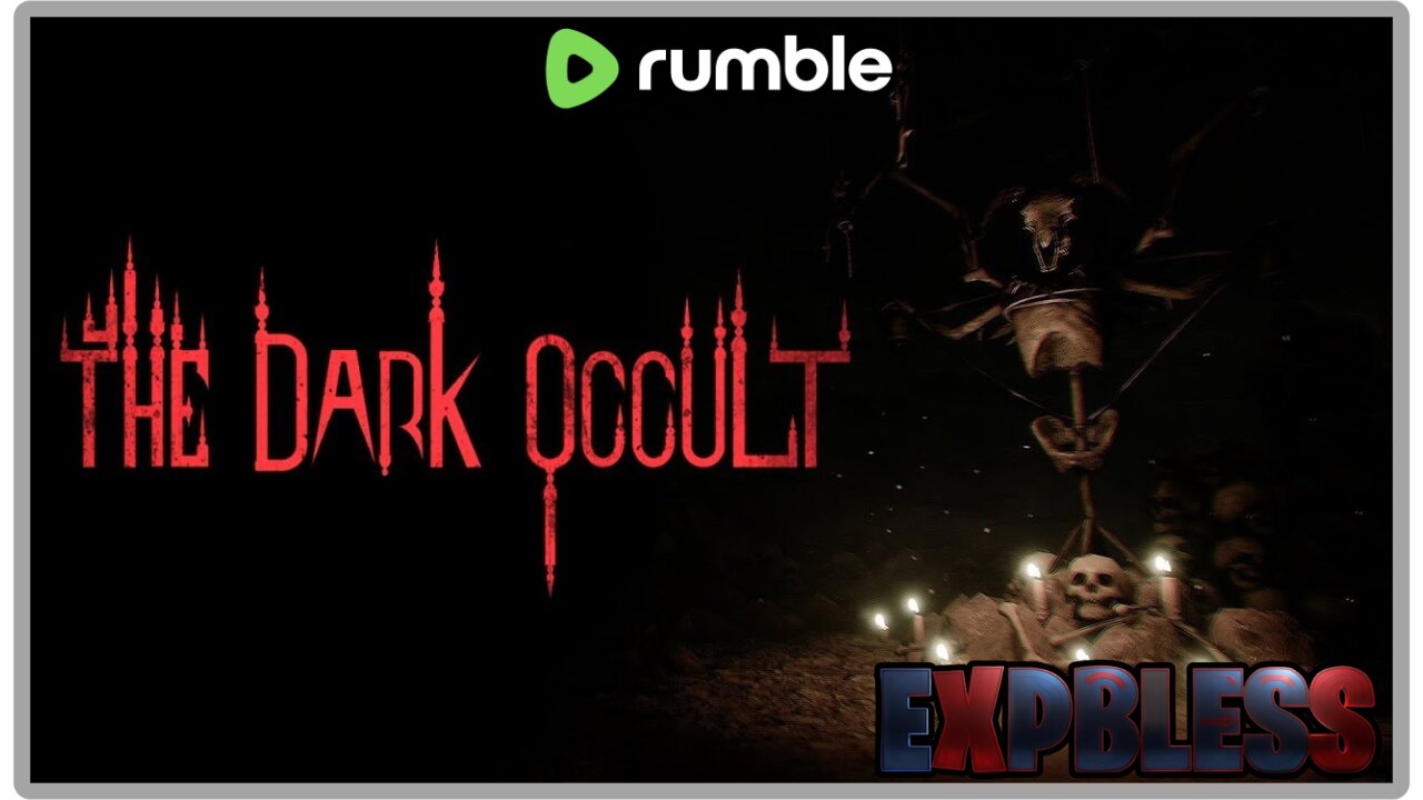 Showcasing A New Horror Game ( The Dark Occult ) Are You Ready? #RumbleTakeOver