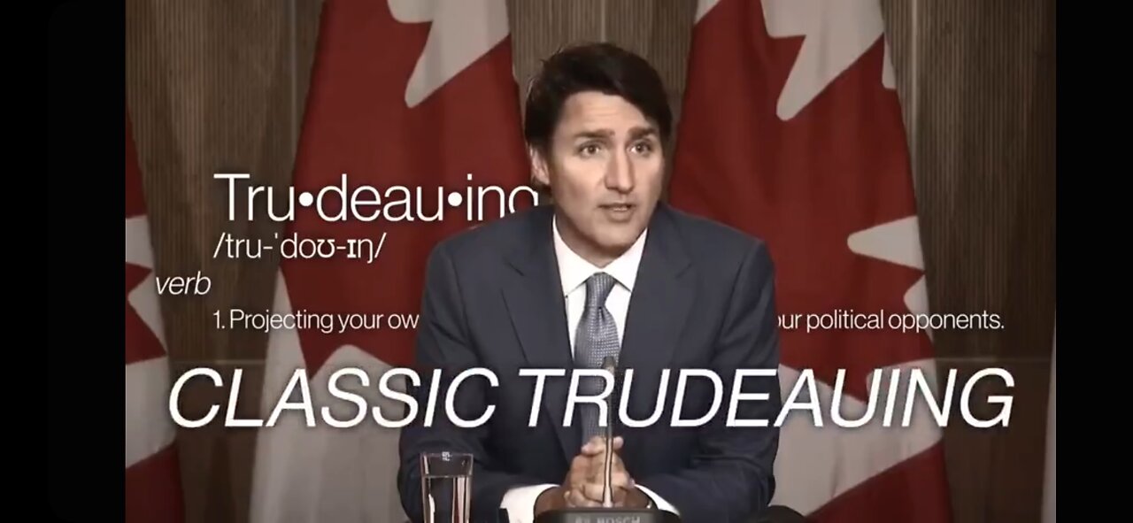 Tru-deau-ing a new word that should be added to the Oxford Dictionary...😬
