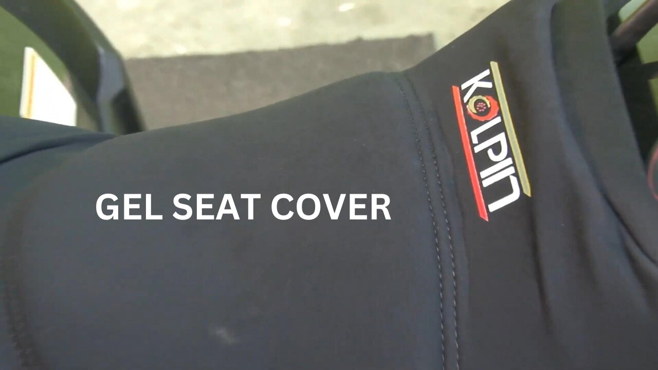 Say Goodbye to Soreness: Kolpin Gel-Tech Seat Cover