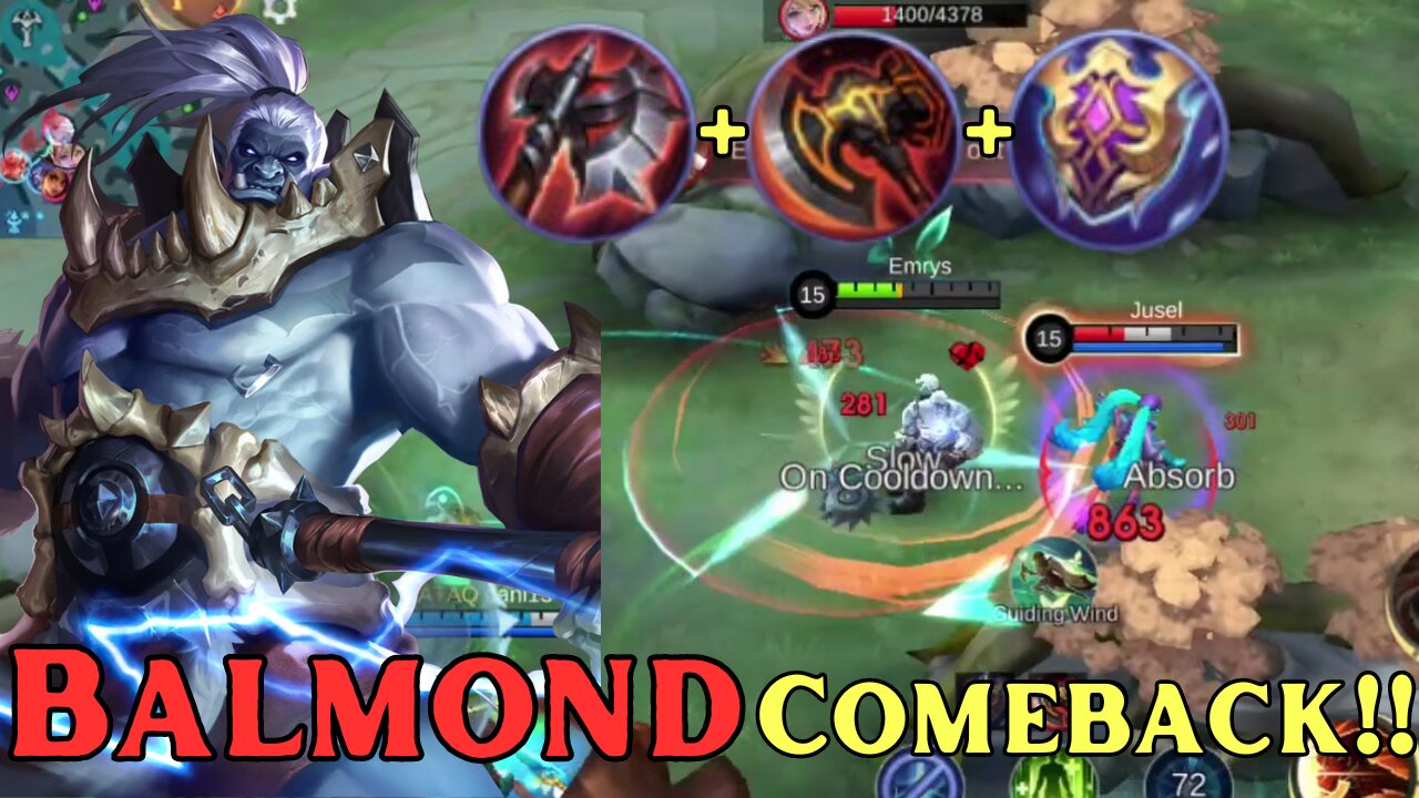 COMEBACK! Balmond Tanky Build! | MLBB | Mobile Legends | Mobile Legends: Bang Bang |