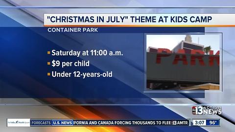 Christmas in July at Downtown Container Park