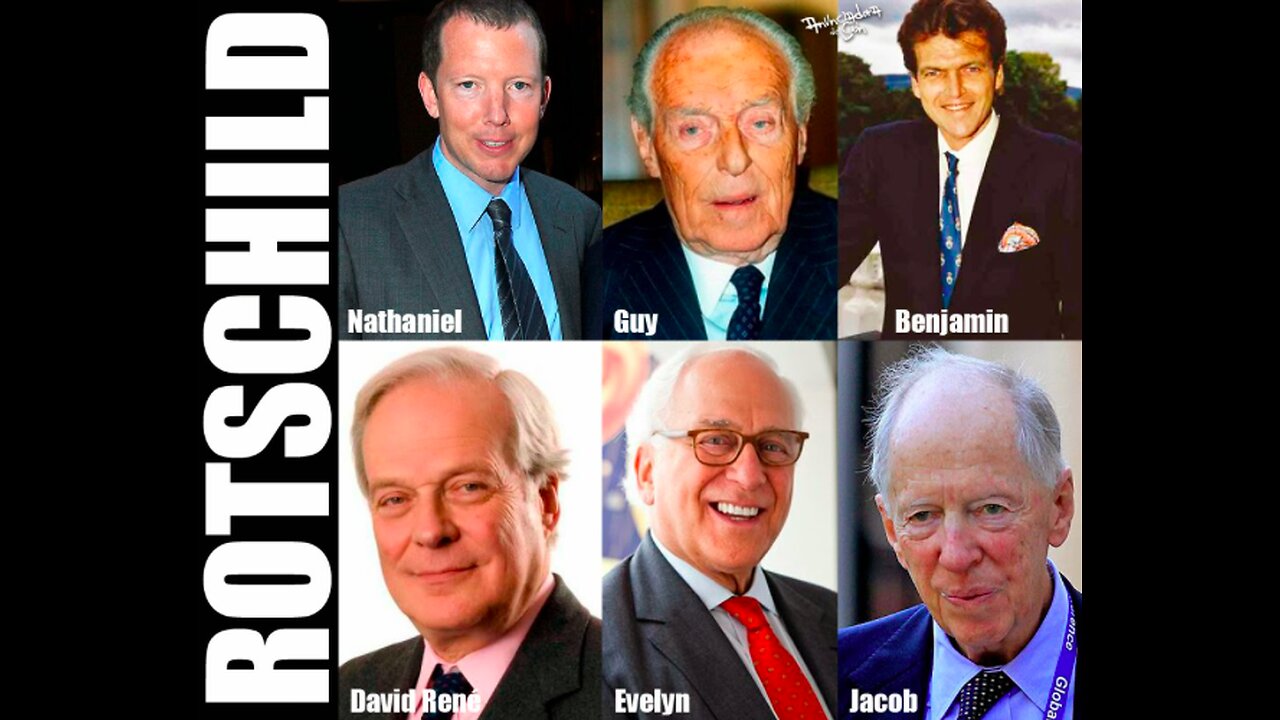 THE ROTHSCHILD aka BAUER FAMILY - Jacob Rothschild and more