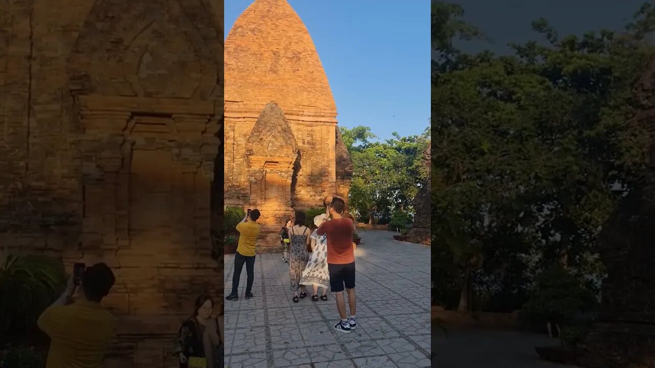 Cham Ruins Trang Vietnam 🇻🇳 #shorts #nhatrang #beach #expat #travel #rebornabroad #ruins #temple