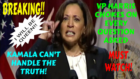 KAMALA HARRIS CAN'T TAKE THE HEAT FROM FOX AND MELTS DOWN