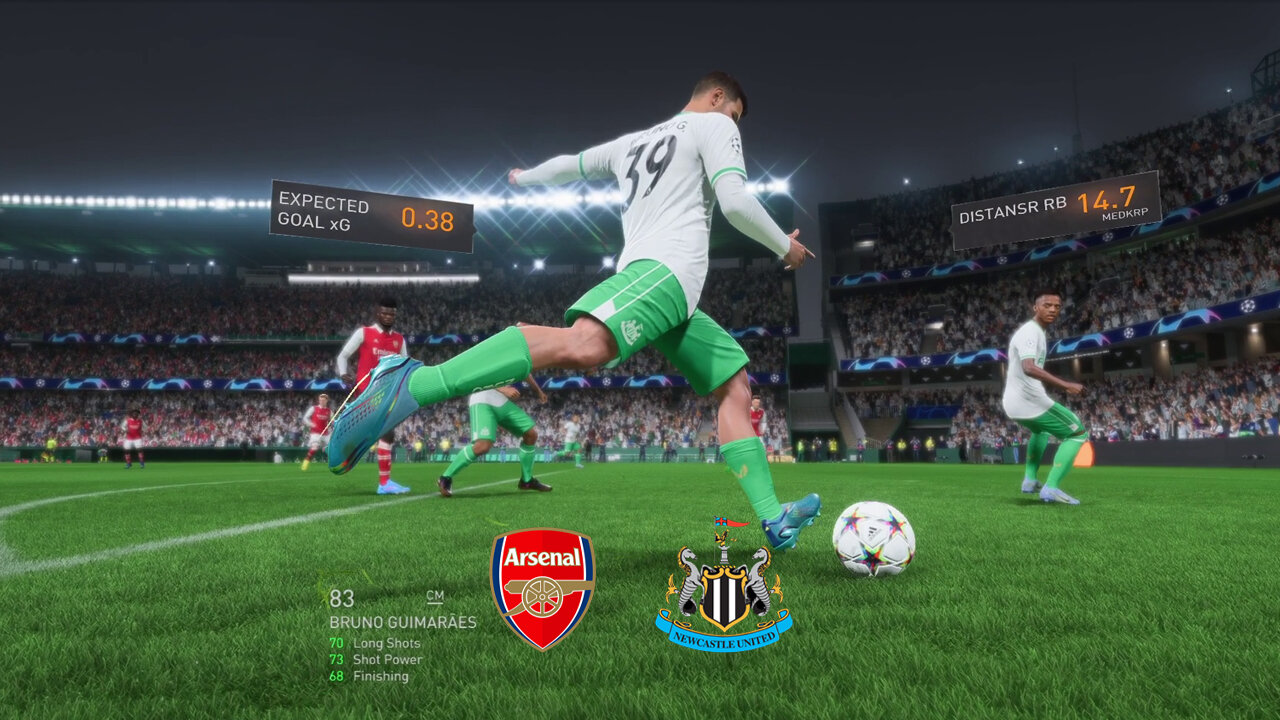 FIFA 23 Premier League - Arsenal F.C. vs. Newcastle United F.C. | Epic Football Showdown