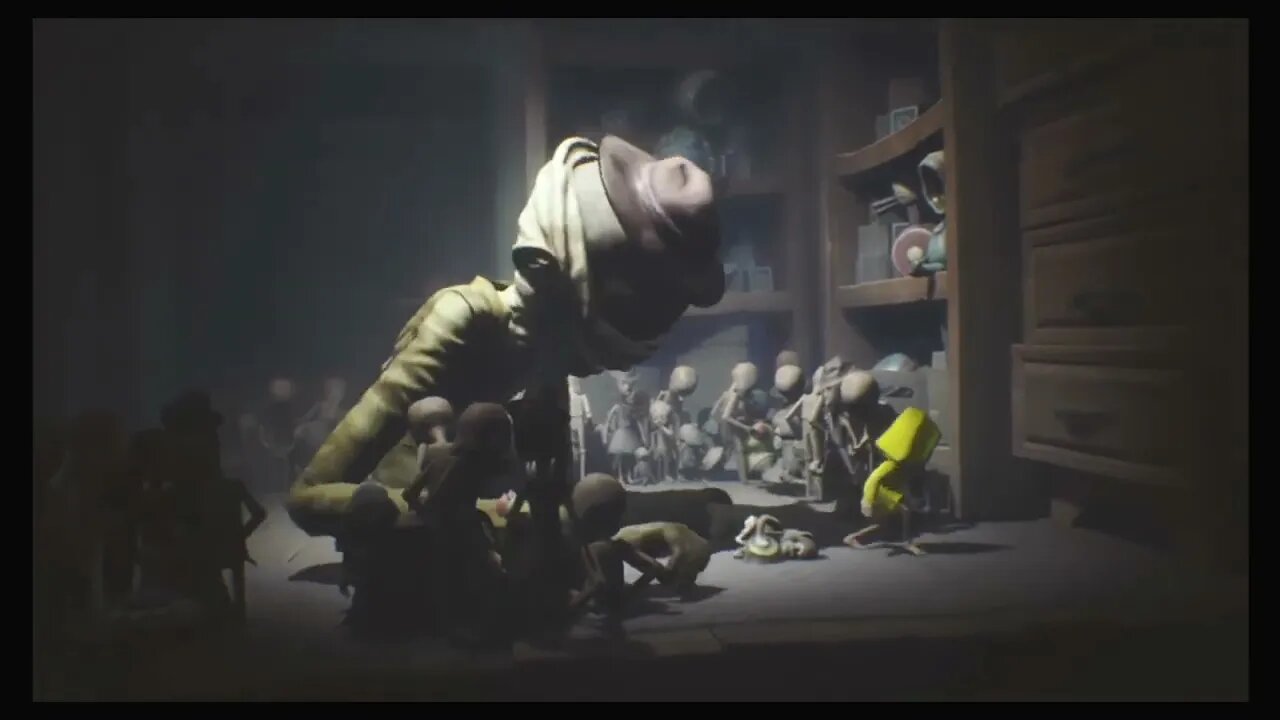 Playing Little Nightmares Chapter 2 Hiding From The Blind Man