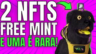 🚨 URGENTE - 2 NFTS FREE MINT E UMA É RARA! + SORTEIO DA SEMANA.