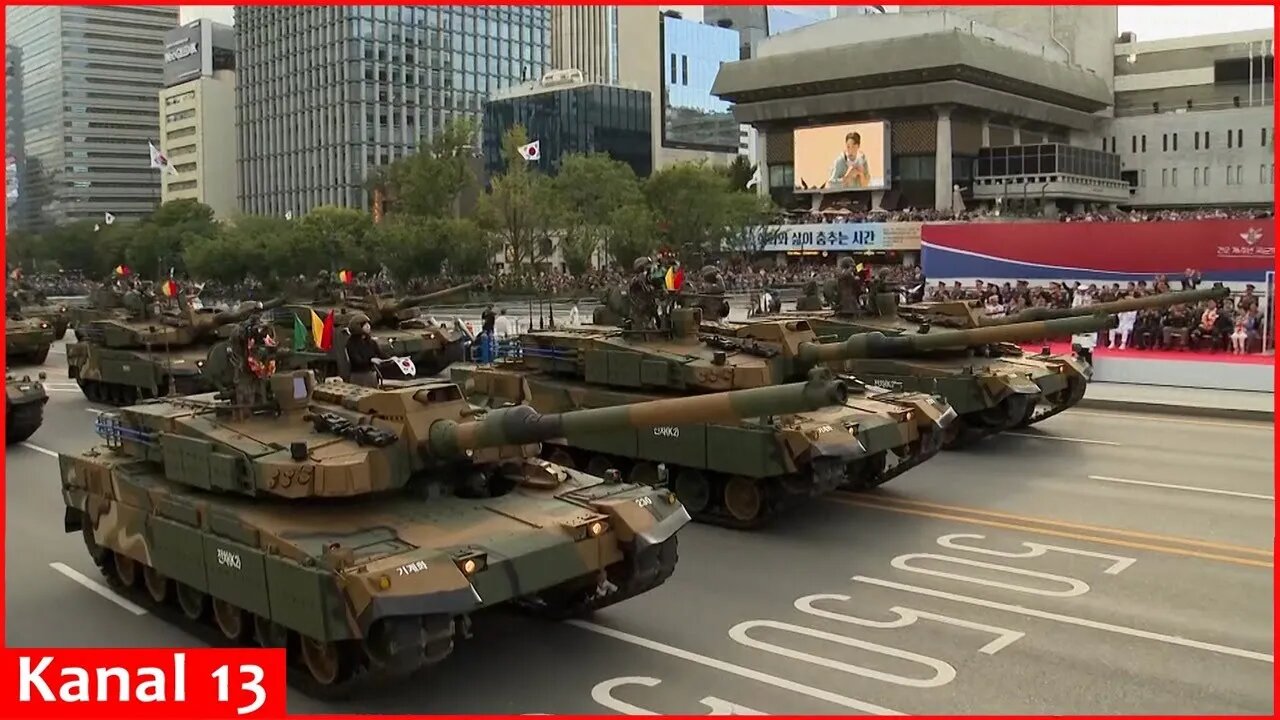 South Korea marks Armed Forces Day with parade featuring key weapons