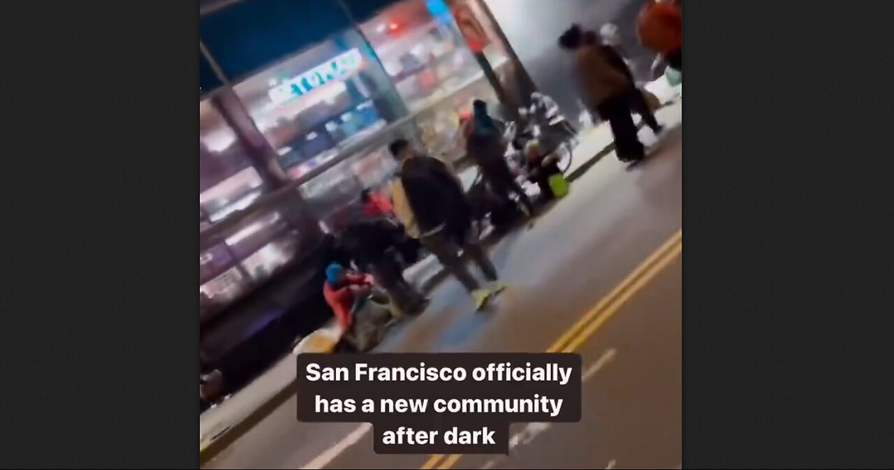 The Homeless Zombies Of San Franshithole Come Out After Dark